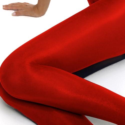 Image of Womens 40 Den Opaque Control Top Tights, High Waist Pantyhose