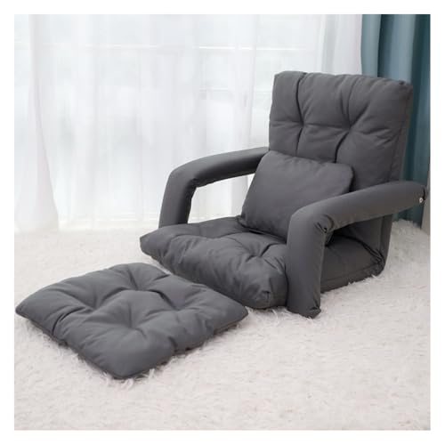 Negosu �������\�t�@�� ���֎q ��]�� 1�l�|���\�t�@�[ �t�@�u���b�N �I�|�� ���N���C�j���O �T�C�h�|�P�b�g �h�����N�z���_�[ �܂肽���� �R���p�N�g �t���A�`�F�A (B,�O���[�̃e�N�j�J���t�@�u���b�N)