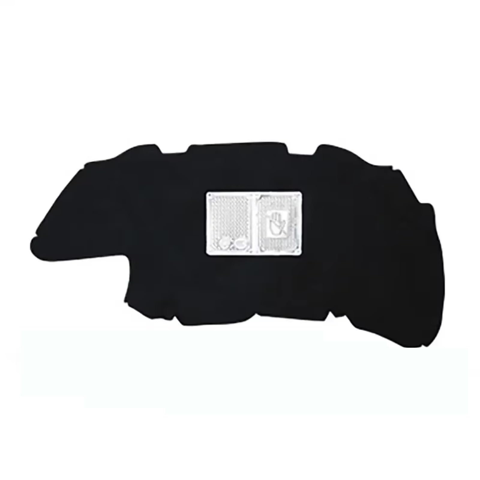 Vticedzjb One Color Compatible With Peugeot 206 2006-2013 Car Hood Engine Sound Heat Insulation Cotton Pad Soundproof Thermal Heat Insulation Mat Car Engine Hood Sound