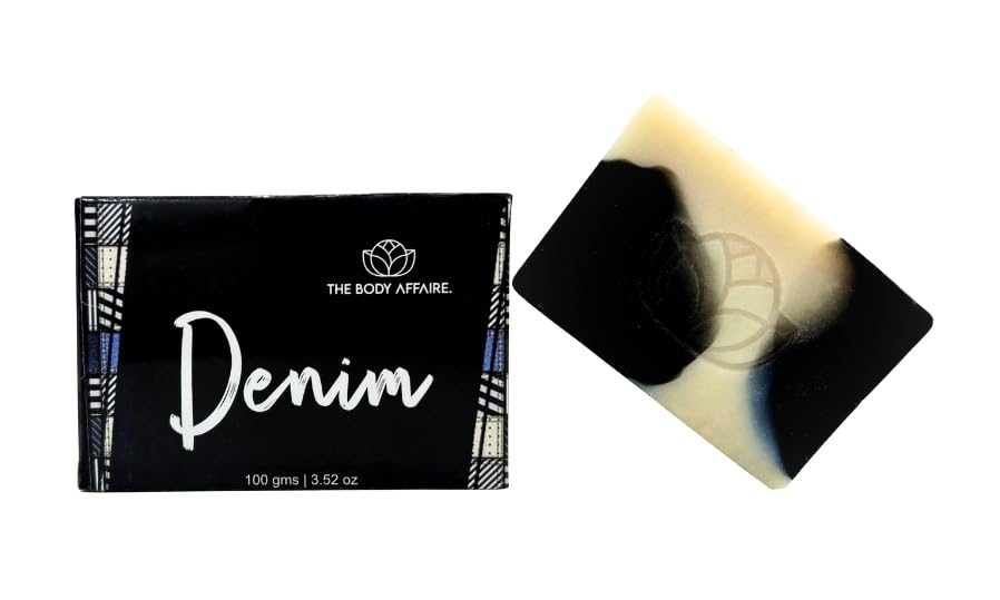 FORGANIK Denim Handmade Deo Soap for Men by The Body Affaire 100 g