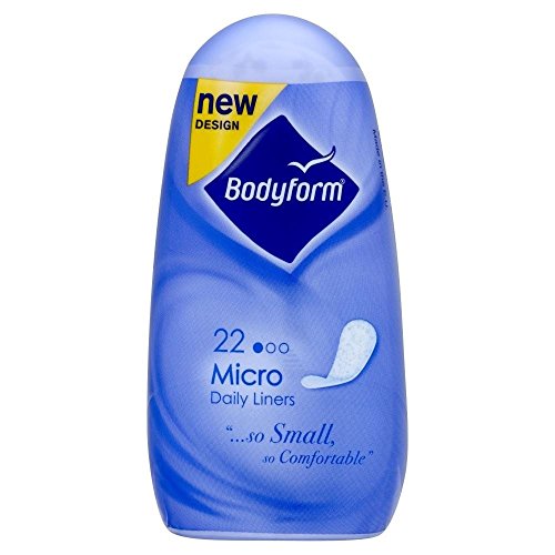 Bodyform Micro Pantyliners (22 per pack) Bodyformマイクロパンティライナー(パックあたり22 )