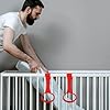 Toddmomy Anillas de Entrenamiento para Bebés 2 Pcs Asas ABS Rojas para Aprender a Caminar Soporte Seguro Anticaídas para Parque Infantil y Cuna Ayuda para Desarrollo Motriz y Ejercicio #4