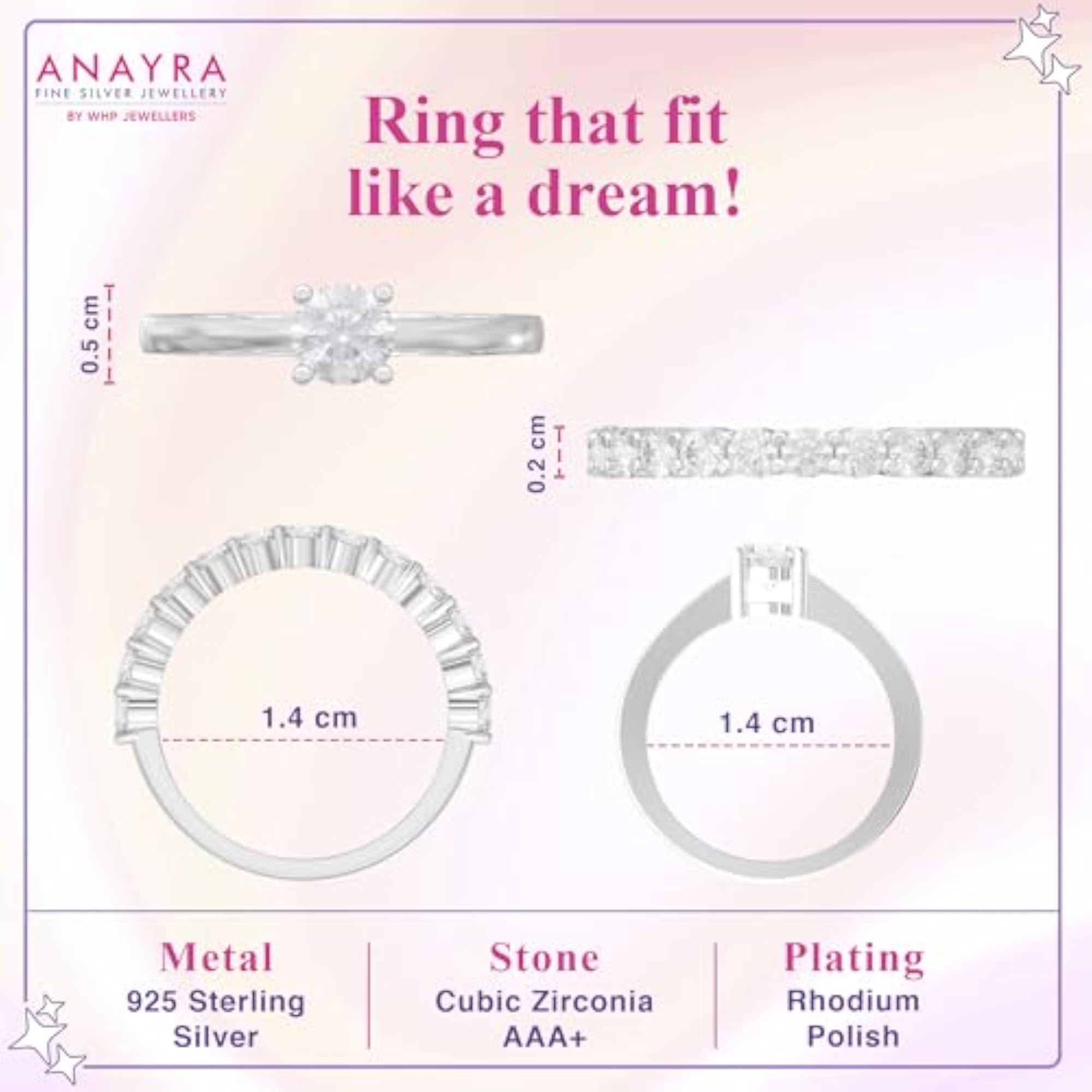Women's Two-in-One Aesthetic Adjustable Ring