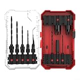 [Profondeur constante et réglable] Les colliers d'arrêt de profondeur vous permettent de définir des profondeurs de pilote et de fraisage répétables pour une assise constante des vis et de réduire les retouches sur les projets d'armoires et de meubles.