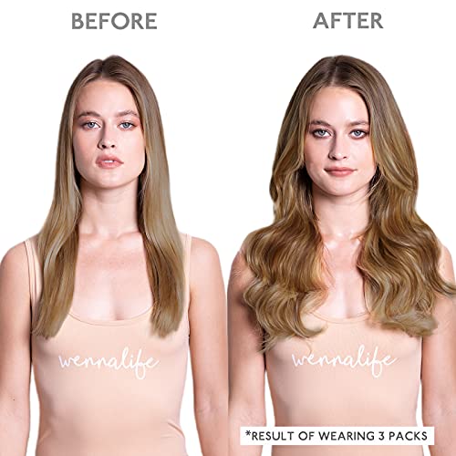 Image of WENNALIFE Tape in Hair Extensions Human Hair, 20pcs 16 inch 50g Balayage Chocolate Brown to Honey Blonde Remy Tape Hair Extensions Real Human Hair Tape Extensions Coloured Hair Extensions