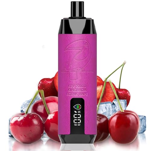 Vaper Sin Nicotina 18000 Pod Recargable Tipo C, Cigarrillo Electrónico Pantalla de Visualización LED