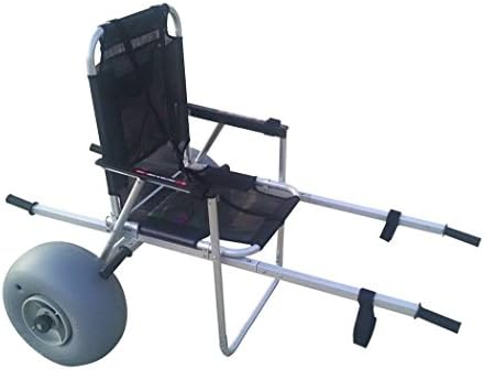 Beach Wheelchair & Mobility Aid - Great for Soft Sand & Dirt, Waterproof, All Terrain Wheelchair