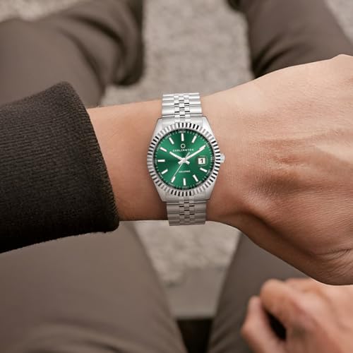 Carlington Analog Men's Watch Green - Image 5
