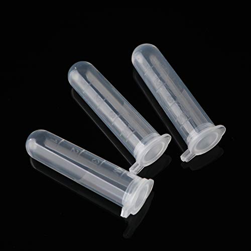 Eowpower 02-059-008 100 Pieces 4 Ml Plastic Vial Tube Centrifuge Tubes thumb #3