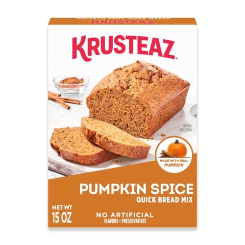 Krusteaz Pumpkin Spice Quick Bread Mix, Baking Mix Made With