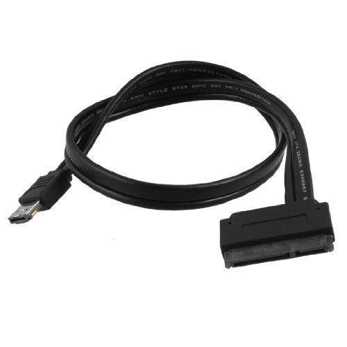Cable Ruilogod USB 2.0 Combo a eSATA 2.5" 50 cm