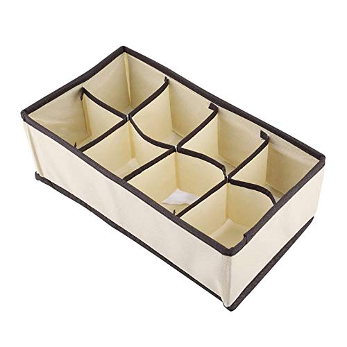 YuuHeeER Organisateurs de tiroir pliables pour sous-vêtements, séparateurs de placard et rangement pliable Cover