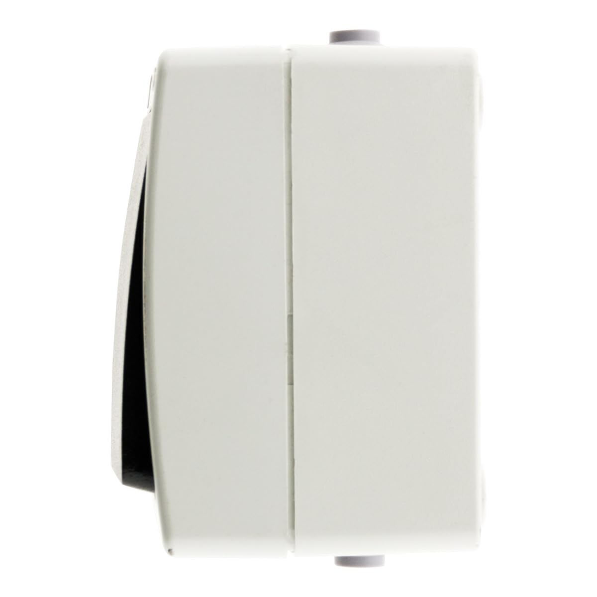 Zenitech - Interruttore Va-e-vieni 10A IP54 Aquae - Nero - Interruttore Impermeabile per Uso Esterno - Collegamento Rapido con Morsetto Automatico - Controllo da Due Punti