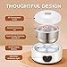 Yogurt Maker 36 Hour With Adjustable Temperature And Time Control, Yogurt Maker 36 Hour, With Lcd Display 1.2l Multi-Function Electric Yogurt Machine For Home Use, With 5 Glass Jars (A(basic))