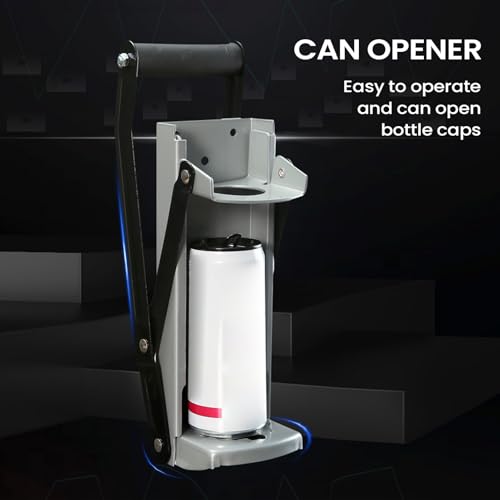 Schiaccia Lattine | Apri Bottiglie Ad Alta Resistenza Multifunzione,Schiacciatrici Di Lattine In Alluminio,Per Uso Domestico Birra All Aperto Bar Rifiuti - immagine 3