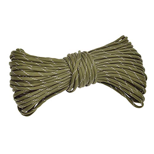 gazechimp Corda de Escalada Externa Reflexiva, Equipamento de Montanha Resistente de 4 Mm E - Exérci