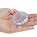 3 PCS 20ml Empty Transparent Plastic Foundation Make-up Powder Puff Box Case Container Holder with Sifter Filter and Screw Cap-Great for Powder Blusher and Loose Powder