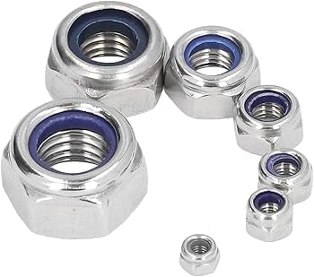 SYLIX M3 Thread Stainless Steel Nylon Self-Lock Nut (pack of 25pcs)-picture-24