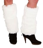 fellstulpen für arme 80% Polyacryl, 20% Polyester Orlob Fellstulpen in weiß Stulpen zum Kostüm an Karneval Fasching
