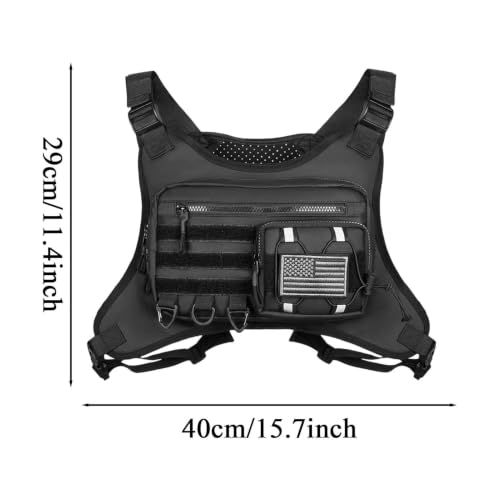 Chaleco running de pecho transpirable para commuting y viaje 5