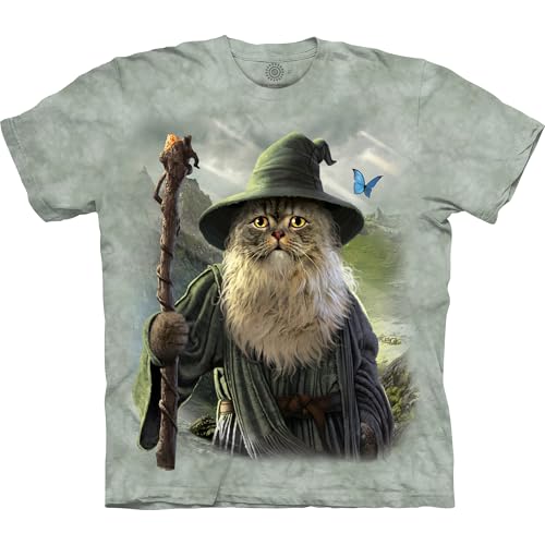 The Mountain Catdalf Shirt, Green, Large by The Mountain - Used condition - US$31.70