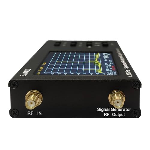 Image of 2026 Portable Spectrum Analyzer 45MHz-4400MHz RF Signal Generator Touchscreen Battery Powered Signal Test Tool for Wireless Communication Testing