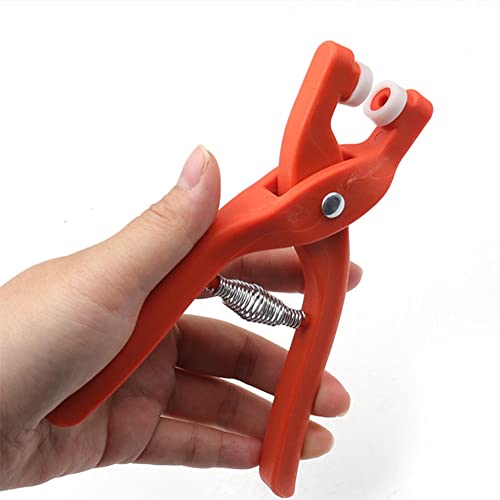 JTMM 100 Sets Snap Fasteners Kit Tool,Silver 9.5mm Metal Snap Buttons Rings with Fastener Pliers Press Tool Kit Snap Button for Sewing and Crafting DIY