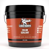 Liquid Rubber Color Sealant - Multi-Surface Leak Repair Indoor and Outdoor Coating, Water-Based, Eas