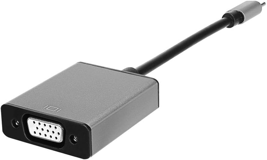 Hytech HY-USBC53 1080P Metal Type-C to VGA Adapter Type C Vga Converter (For PC)