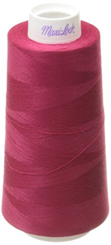 Hilo American & Efird Maxi-Lock color Garnet 3000 yd miniatura 1