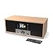 Produktbild Majority King's Internetradios Wi-Fi WLAN Verbindung, DAB/DAB+/FM Digital-Radio, 30W CD-Player, Bluetooth, Fernbedienung, USB Eingang/Aufladen, Aux-in, Dual Wecker (Eiche)