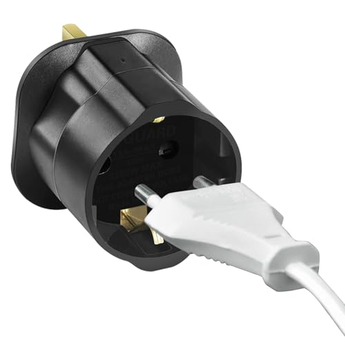 VGUARD Adaptateur Prise Anglaise, [Lot de 3] Convertisseur Voyage France UK – vue 7