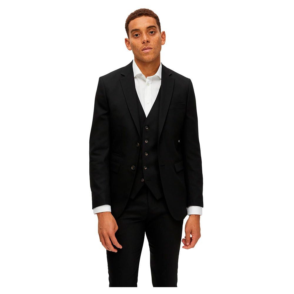 Selected Sakko Slim Fit SLHSLIM-Neil Schwarz, Herren, Größe 52