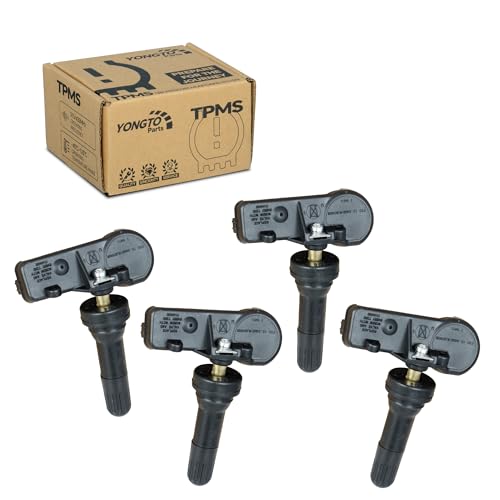Yongtoparts 6F2Z1A189A TPMS Sensor 315MHz Compatible with Ford F150 Edge Escape Explorer Fusion Ranger Taurus Mustang Lincoln MKZ Navigator Zephyr Mercury Mariner Marguis 4PCS Replace OE 6F2A1A176AE