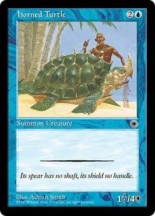 Amazon 英語版 ポータル Portal Por 角海亀 Horned Turtle マジック ザ ギャザリング Mtg トレカ 通販