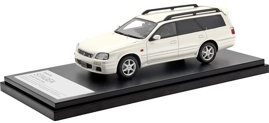 1/43 NISSAN STAGEA 25t RS FOUR S ホワイトパール Amazon | インターアライド(INTERALLIED)Hi Story 1/43 ニッサン