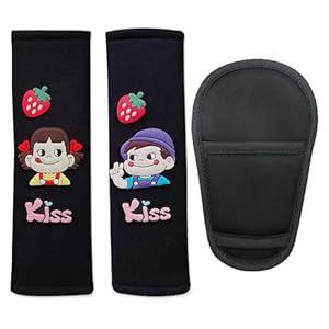 DKDDSSS 3 Stück Gurtpolster Auto Kinder