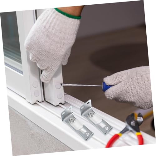 Set Esencial de Herrajes para Puerta con Guía de Rueda Pivotante para Puertas Plegables y Correderas miniatura 5