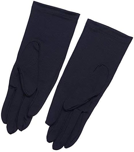 Amazon 婦人ショート手袋 黒グローブ レディス 葬祭 ブラックフォーマル ネイル隠し Uv紫外線対策 通夜 法事 法要 葬式 結婚式 手袋 通販