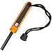 EXOTAC - polySTRIKER XL Ferrocerium Fire Starter with Snap-in Striker for Emergency Campfires and Hiking Survival Supplies (Orange/Black)