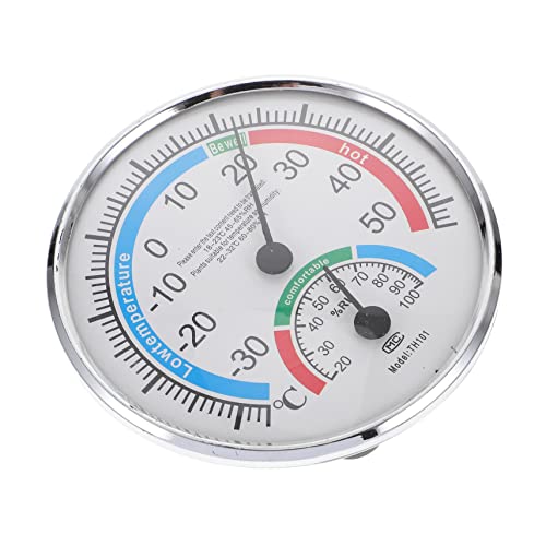 Milisten Termómetro Higrómetro Interior Digital Profesional Precisión Alta Para Sauna Hogar Oficina y Jardín Medición Fiable Temperatura y Humedad Ambiente