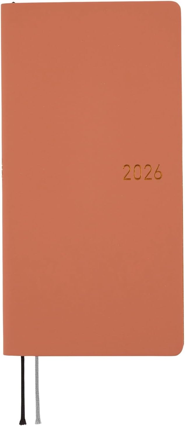 Hobonichi Techo 2026 Spring Weeks – Smooth: Milk Cocoa (Japanese, Tall & Slim, April Start)