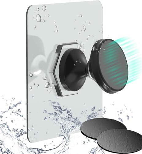 OCEANLOVE Magnetic Wall Mount Shower Phone Holder Waterproof