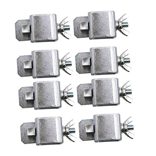 ARTIBETTER 8pcs Metal Welding Clamps for Auto Body Panel Precision Butt Welding Jigs