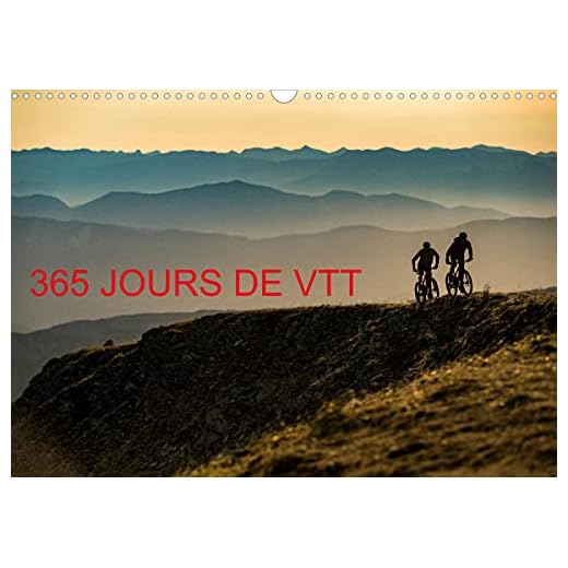 365 jours de VTT (Calendrier mural 2022 DIN A3 horizontal): Les images de VTT les plus spectaculaires pour les 12 mois de l'année ! (Calendrier mensuel, 14 Pages )