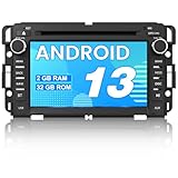 AWESAFE Car Stereo with DVD/CD for 2007-2012 for Chevy Silverado Tahoe Traverse GMC Sierra Yukon, Android 7