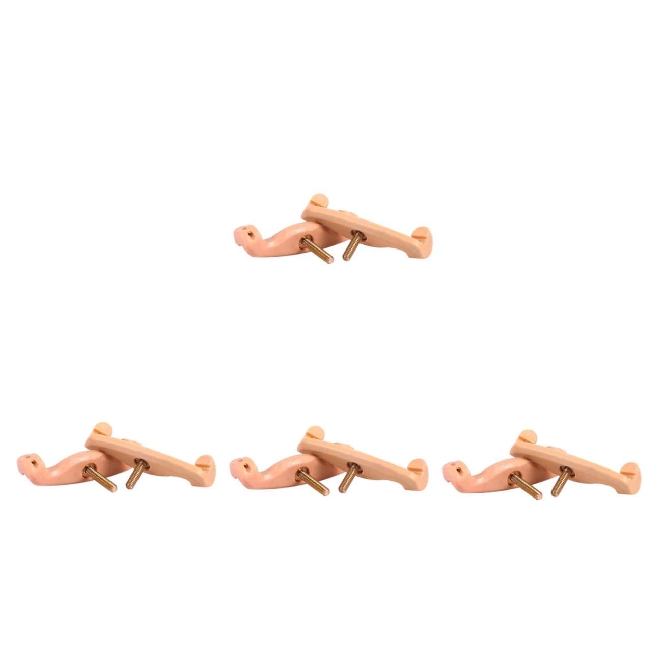 HEMOTON 4 Set Di Per Spalla Per Violino Innovativo Compatto Design Ergonomico Per La Pressione 2 Pezzi*4