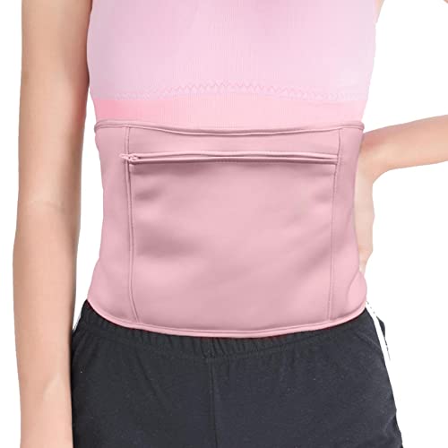 Truejoy aceite ricino, envoltura abdominal aceite ricino, antifuga aceite, paquete aceite ricino orgánico con correa ajustable, reutilizable para hombres