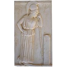 Estia Creations Mourning Athena Relief Goddess of Wisdom Strategy Acropolis Museum Replica