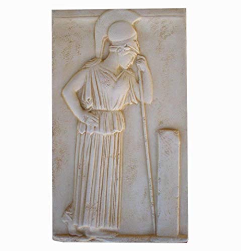 Estia Creations Luto Atenea Alivio Diosa de la Sabiduría Estrategia Acrópolis Museo Réplica Cover